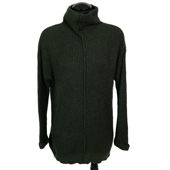 For The Republic Green Knit Turtleneck - Women’s XS - Picture 1 of 3